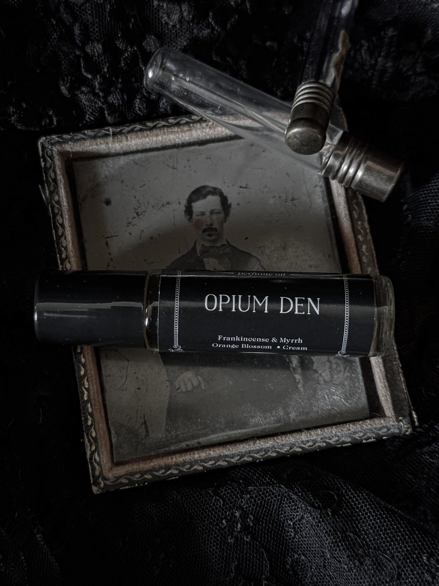 Opium Den Perfume Oil Roller | Frankincense & Orange Blossom