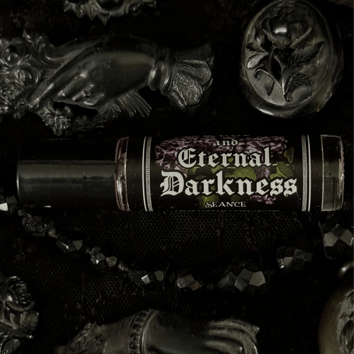 Eternal Darkness Perfume Oil Roller | Lilac & Cream