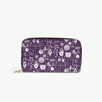 Witchy Abundance Magnet Wallet - Purple