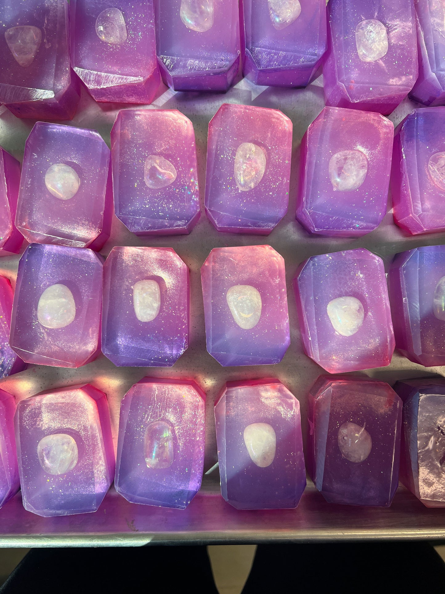 Inner Light Soap - Angel Aura Quartz Crystal Bar