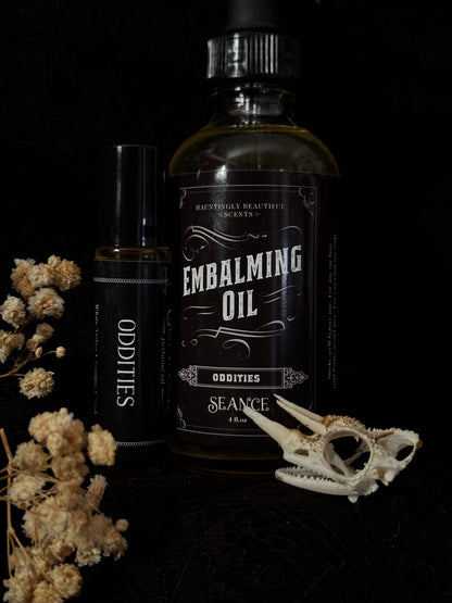 Oddities Embalming Lotion Body Oil | Amber, Jasmine & Musk