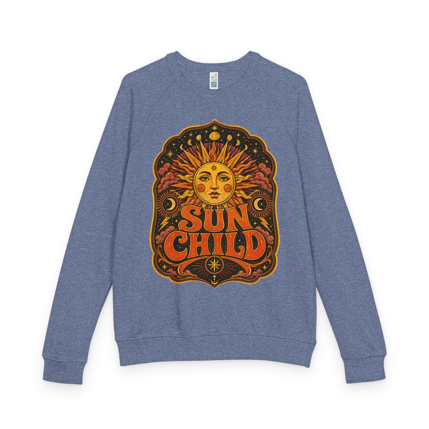 Sun Child Raglan Sweatshirt