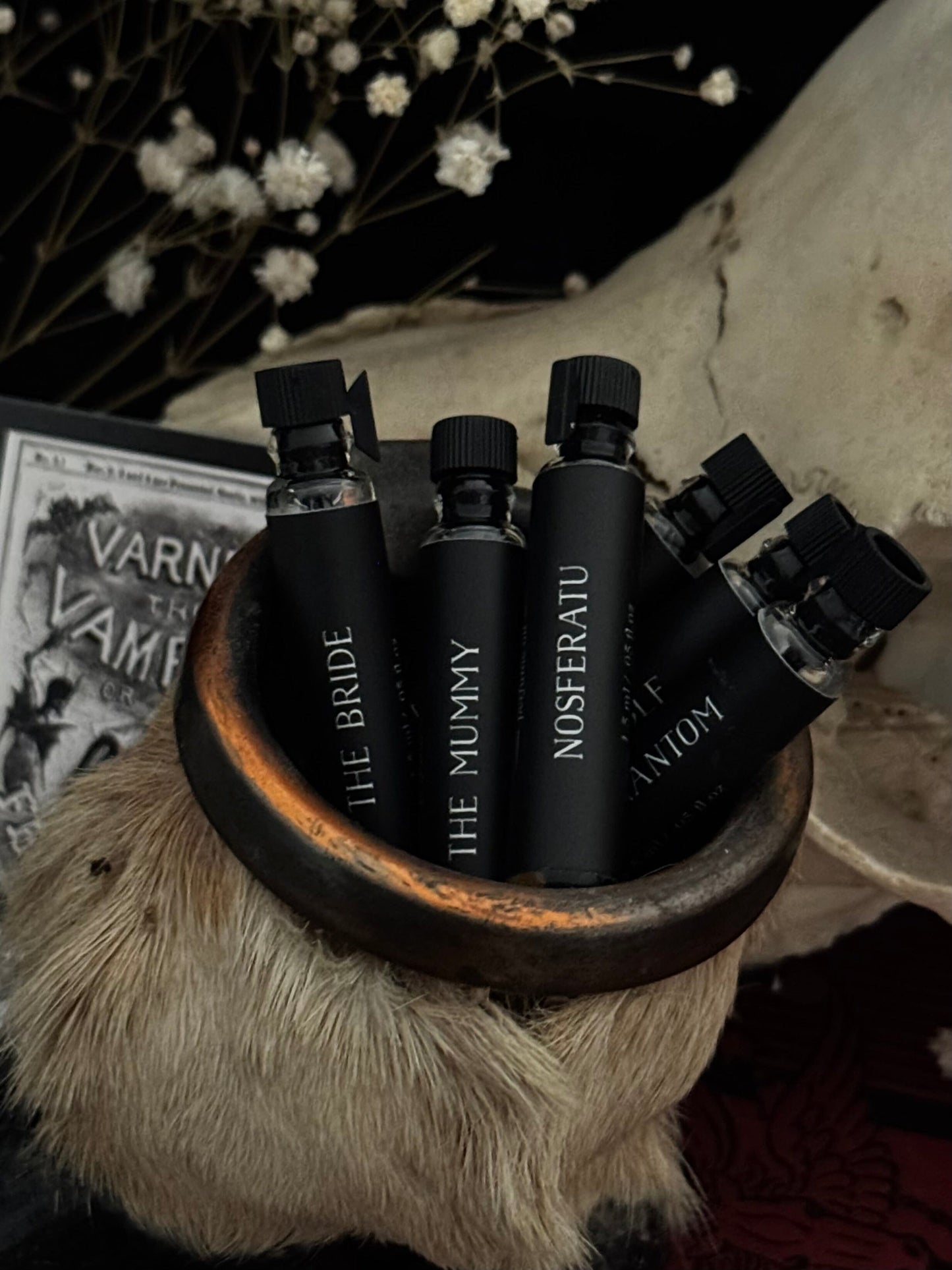 The Penny Dreadfuls Perfume Oil Sample Set | Monsters Collection