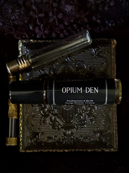 Opium Den Perfume Oil Roller | Frankincense & Orange Blossom