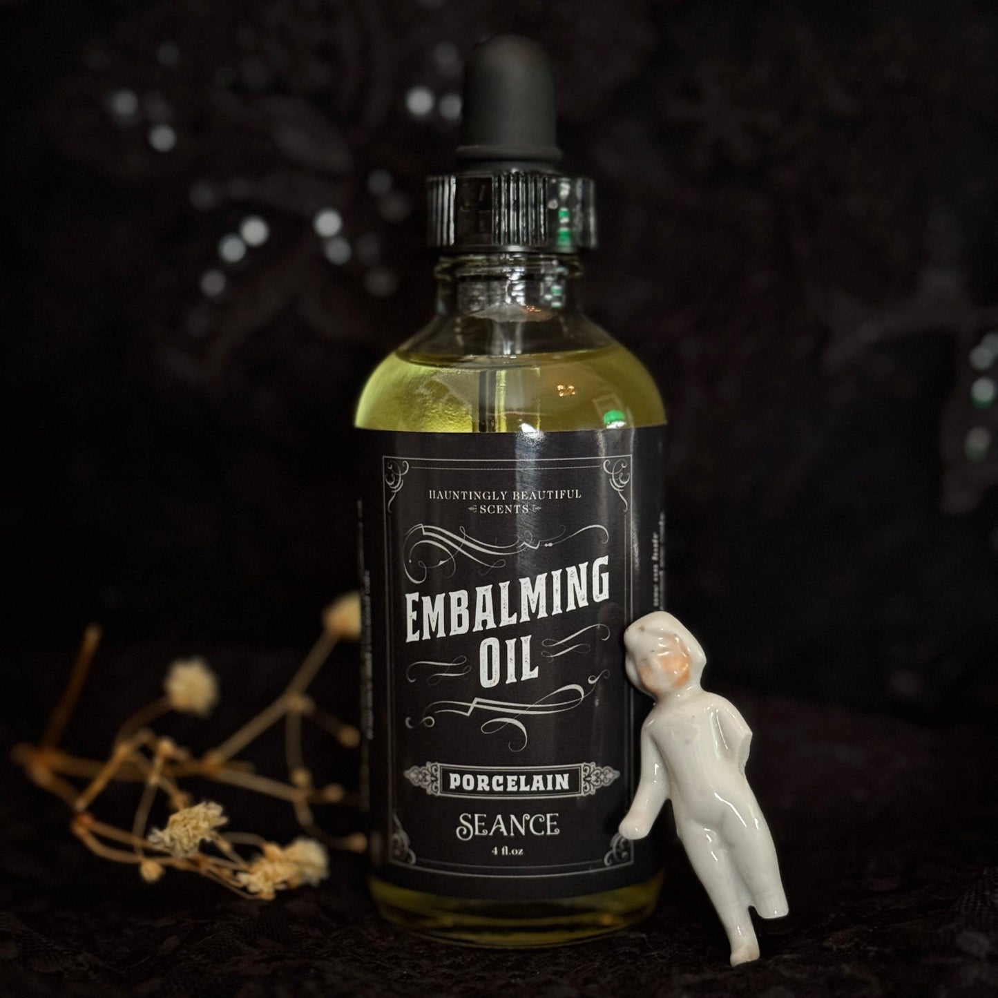 Porcelain Embalming Lotion Body Oil | Vanilla, Walnut & Floral