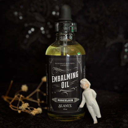 Porcelain Embalming Lotion Body Oil | Vanilla, Walnut & Floral