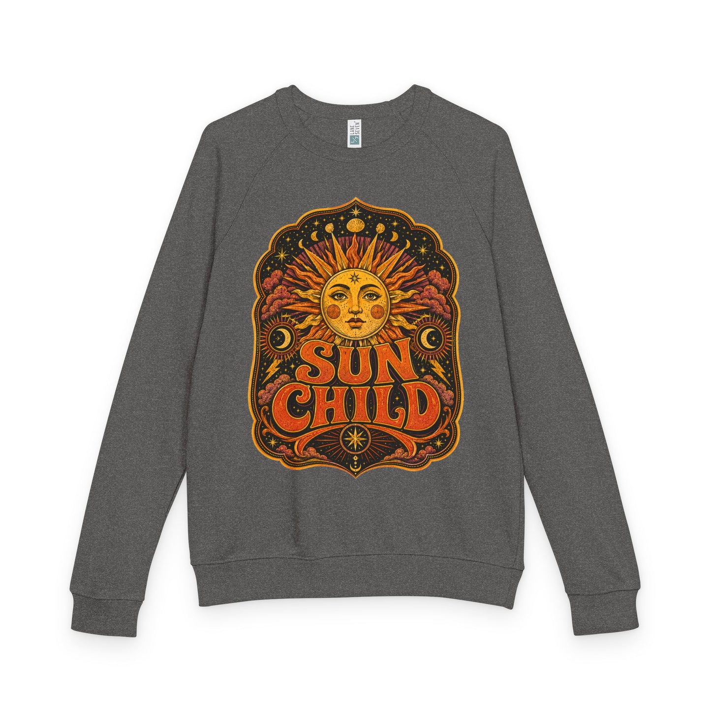 Sun Child Raglan Sweatshirt