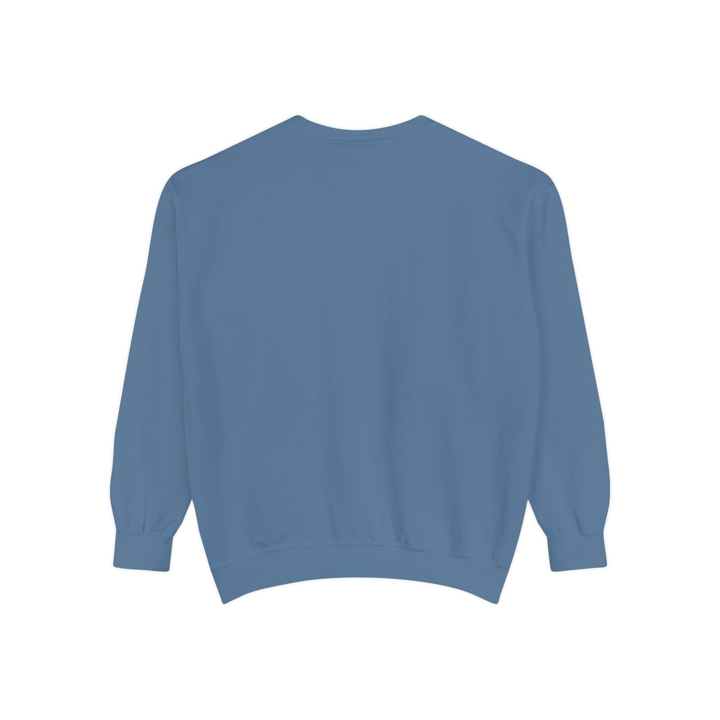 Capricorn Zodiac Garment-Dyed Sweatshirt – Mystic Sea Goat Artwork