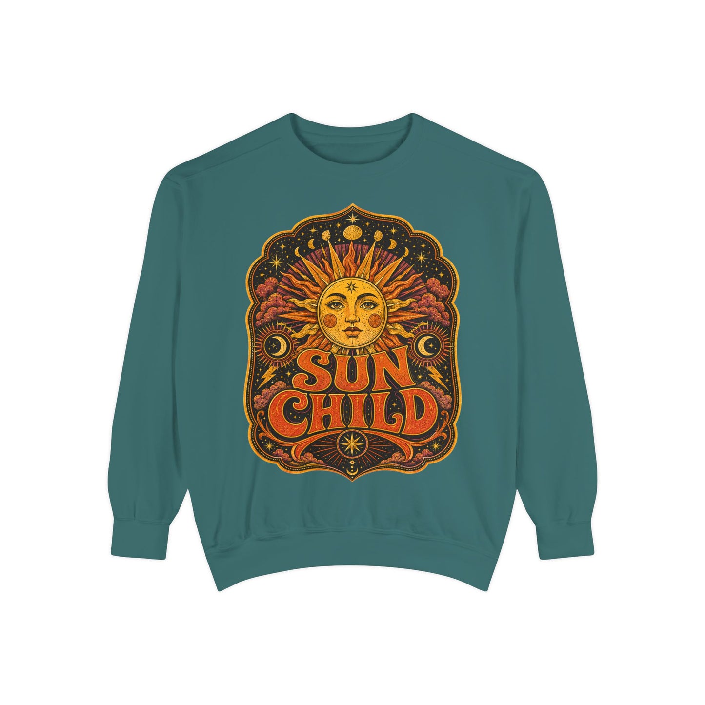 Sun Child Garment-Dyed Sweatshirt