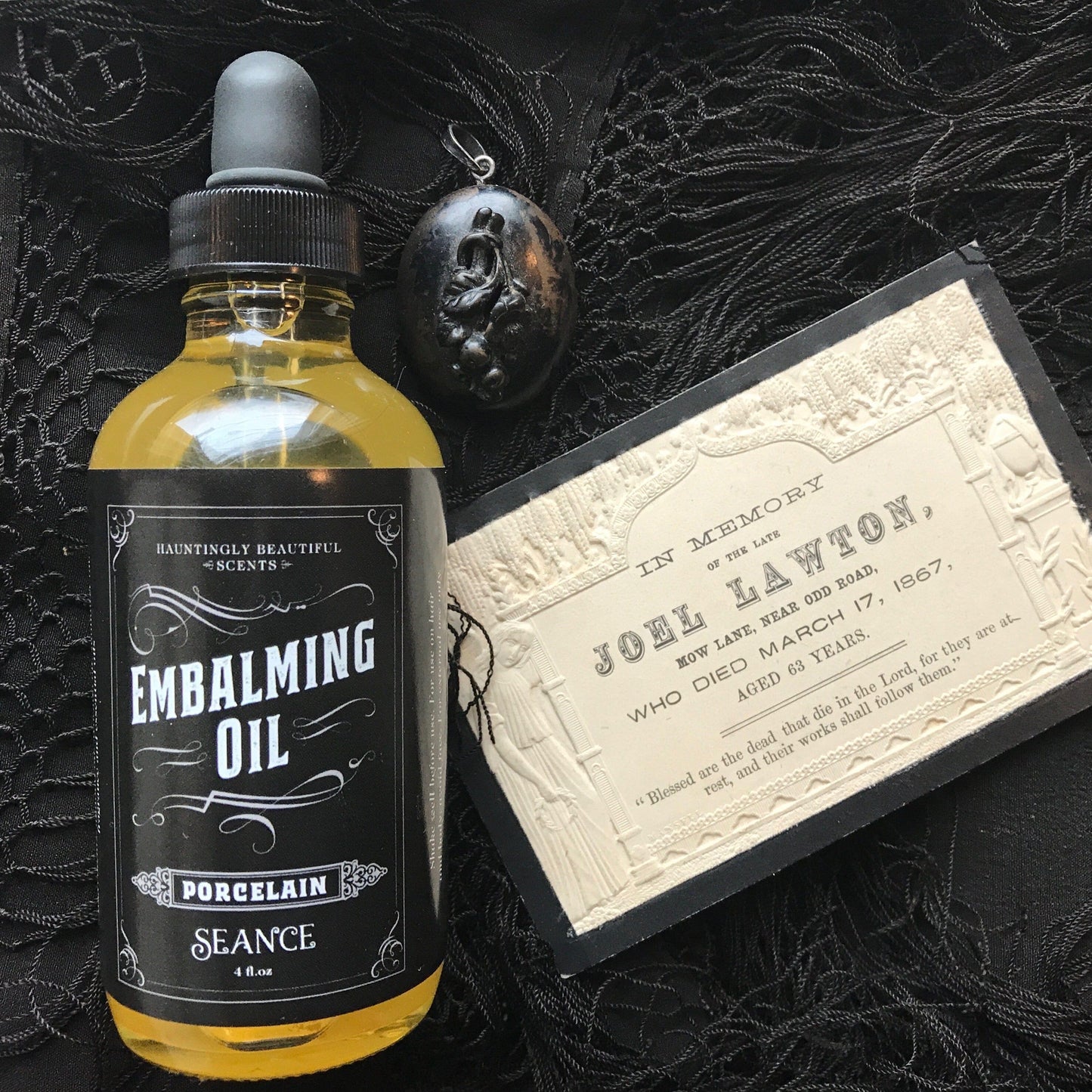 Porcelain Embalming Lotion Body Oil | Vanilla, Walnut & Floral
