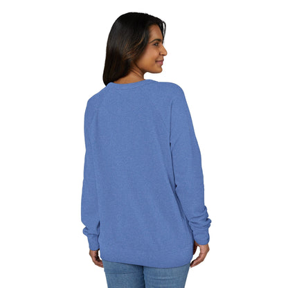 Aquarius Zodiac Raglan Sweatshirt – Ethereal Water Bearer Artwork