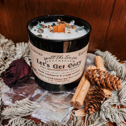 Let’s Get Cozy Intention Candle – Warmth, Stillness & Comfort - Spirit Nest