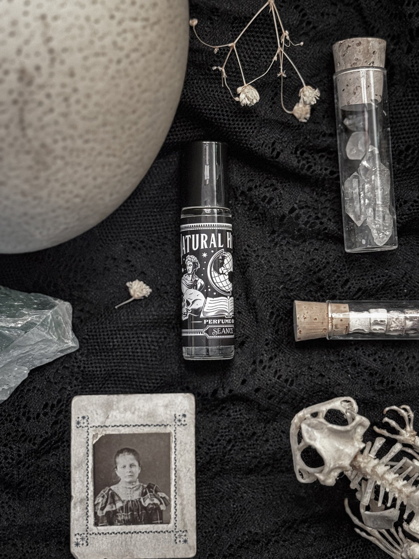 Natural History Perfume Oil Roller | Old Books & Black Tea