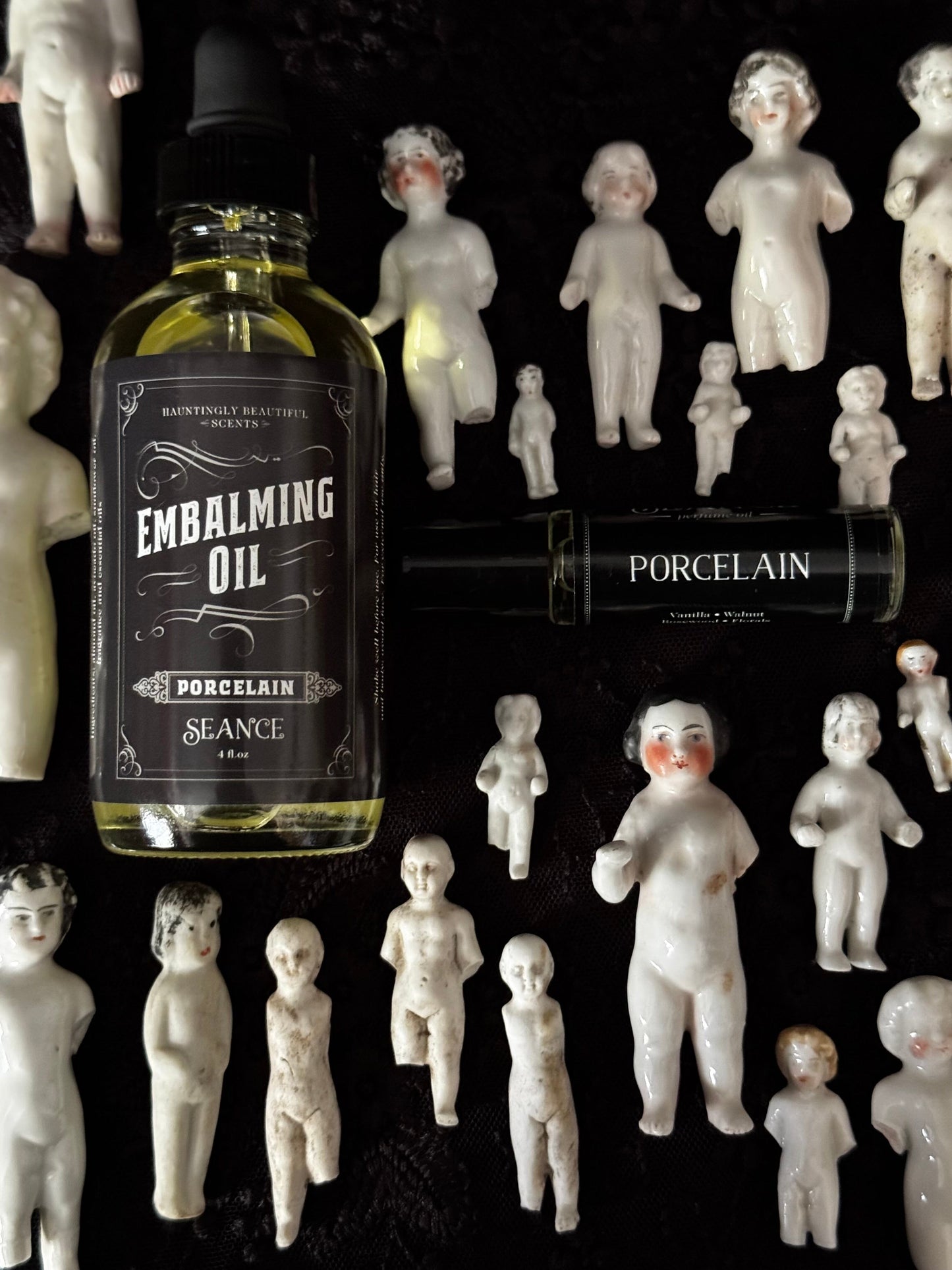 Porcelain Embalming Lotion Body Oil | Vanilla, Walnut & Floral
