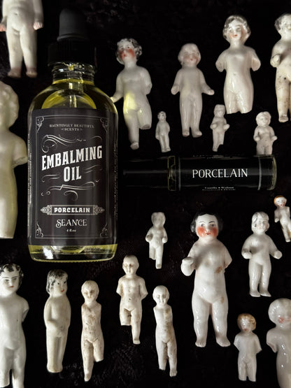 Porcelain Embalming Lotion Body Oil | Vanilla, Walnut & Floral