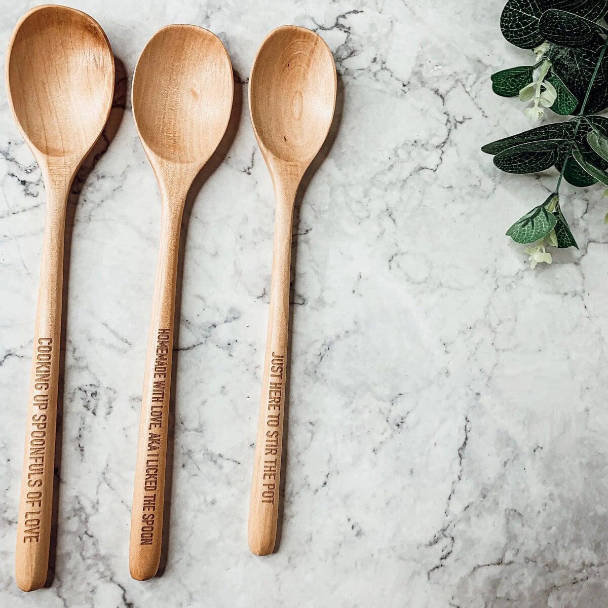 Recipes & Rules | Porcelain Spoon Rest with Wooden Spoon