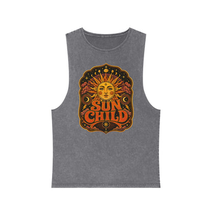 Sun Child Stonewash Tank Top
