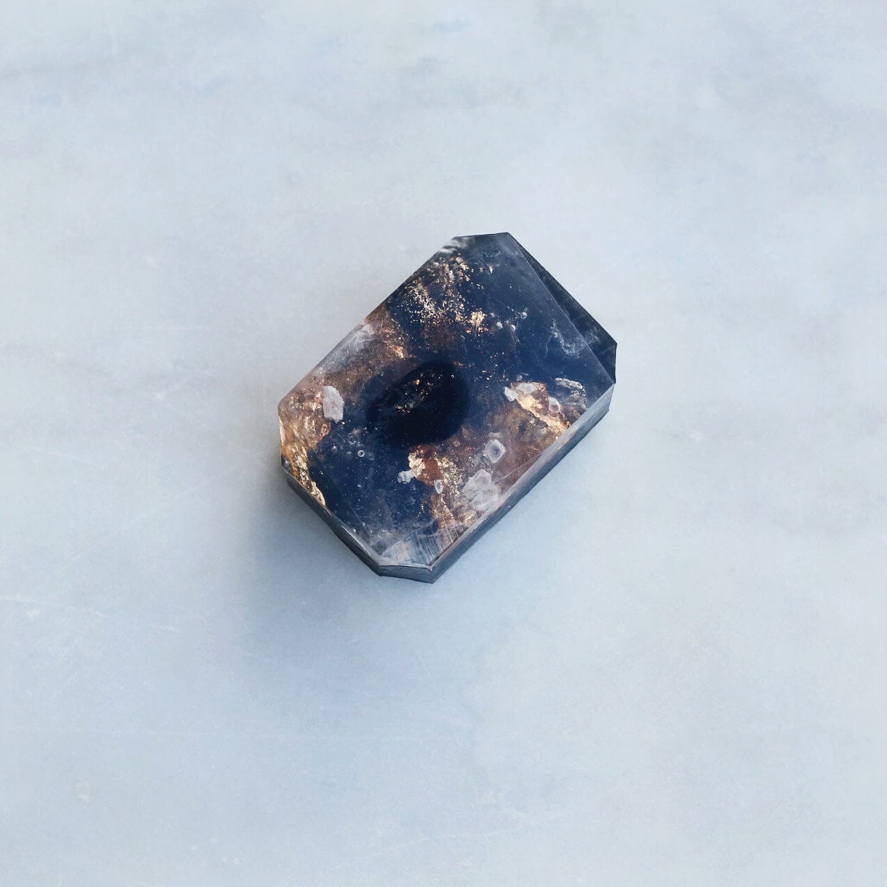North Star Crystal Soap – White Tea & Ginger with Black Obsidian