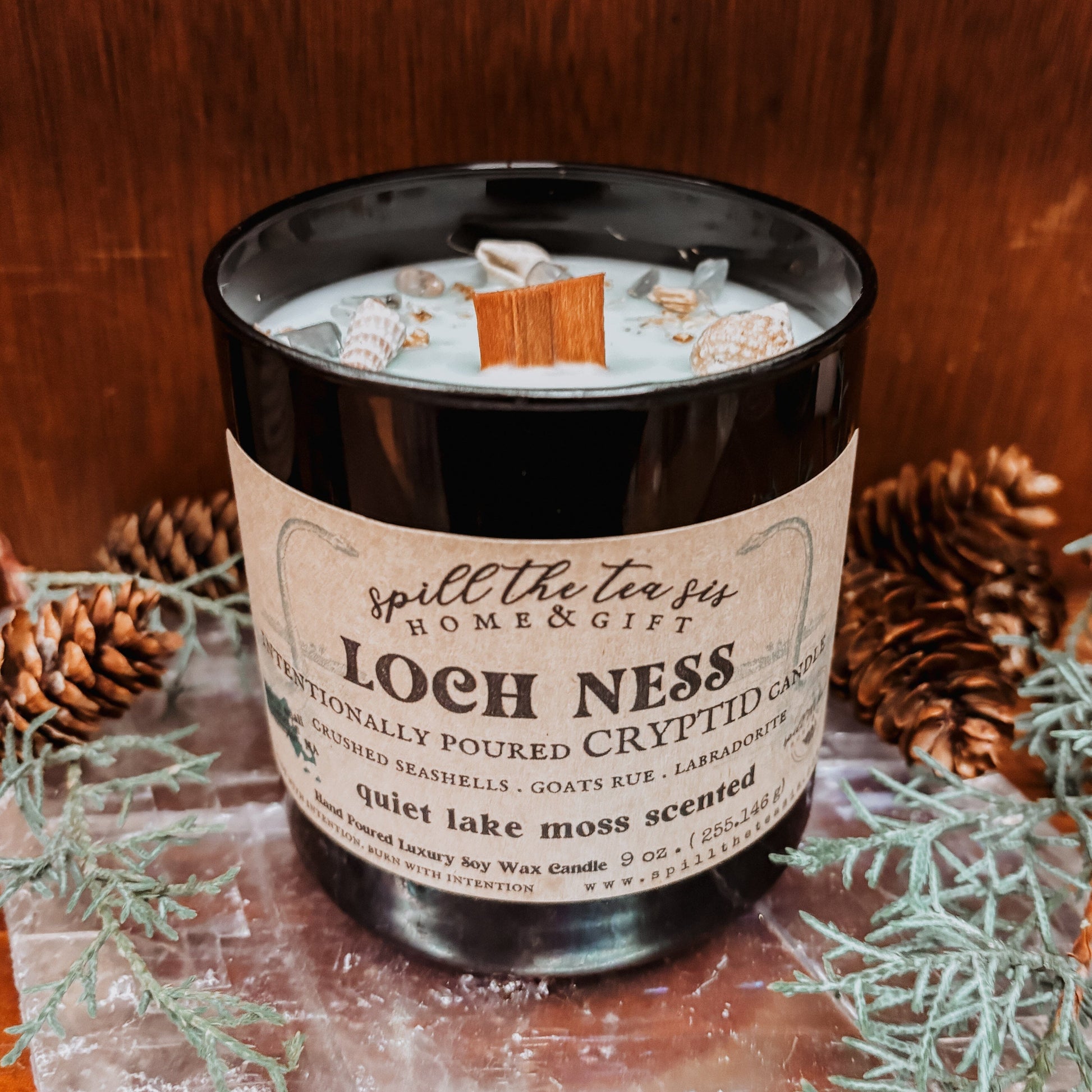 Loch Ness Intention Soy Wax Candle - 9oz - Spirit Nest