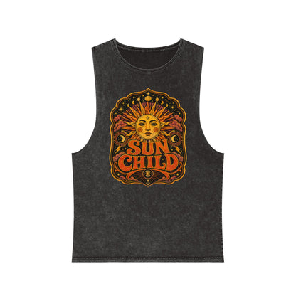 Sun Child Stonewash Tank Top