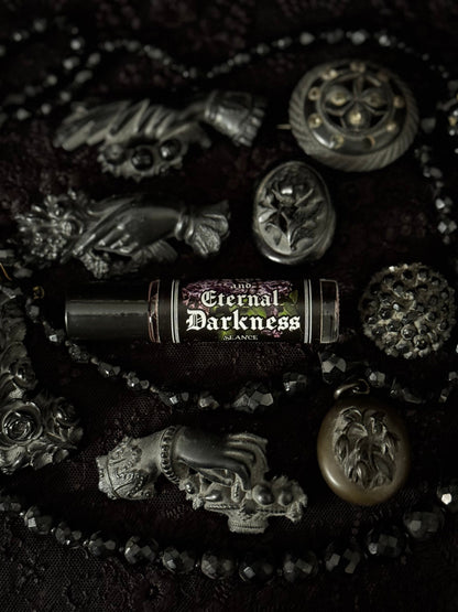 Eternal Darkness Perfume Oil Roller | Lilac & Cream