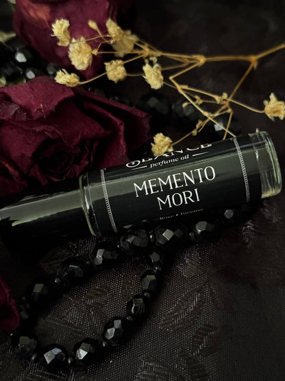 Memento Mori Perfume Oil Roller | Rose & Nag Champa