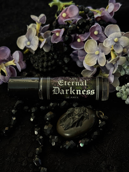 Eternal Darkness Perfume Oil Roller | Lilac & Cream