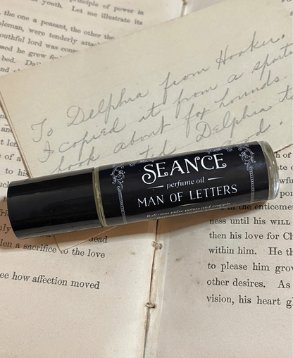 Man Of Letters Perfume Oil Roller | Scotch & Leather