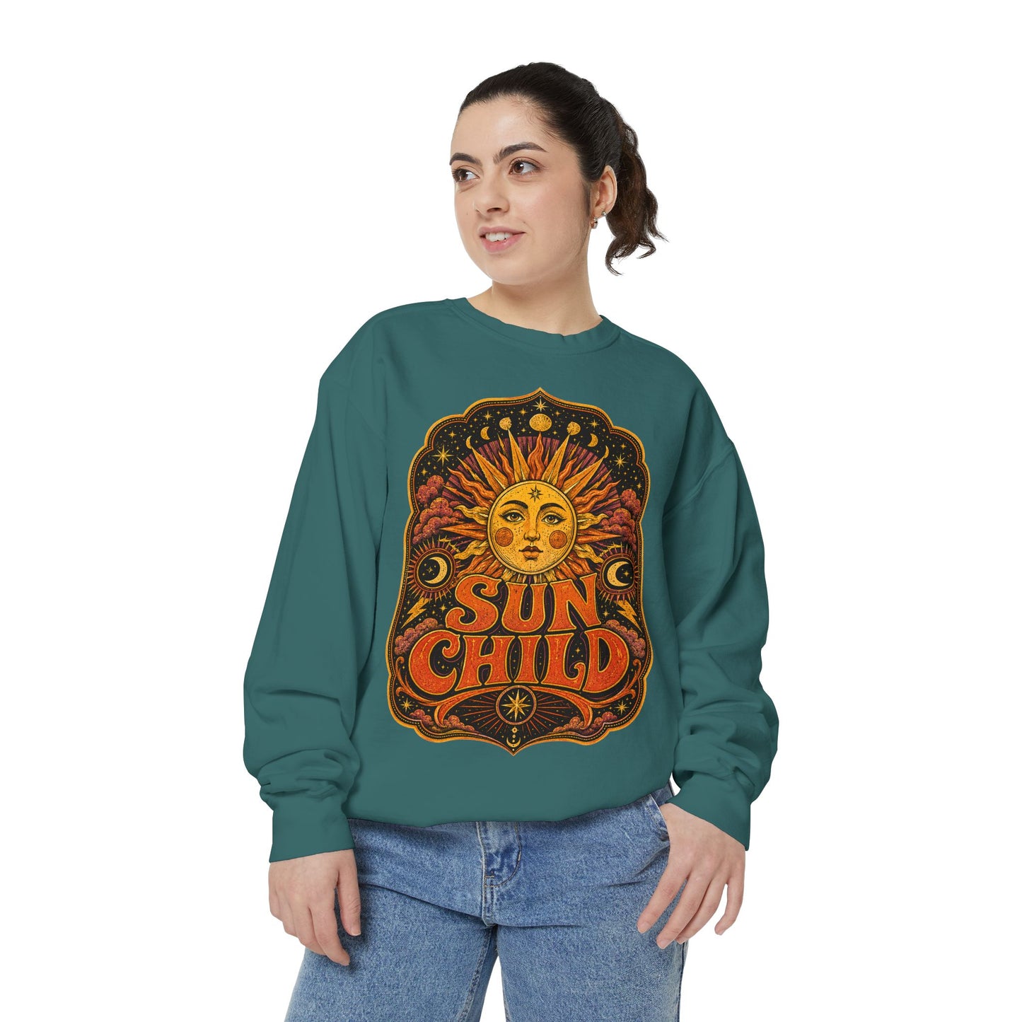 Sun Child Garment-Dyed Sweatshirt
