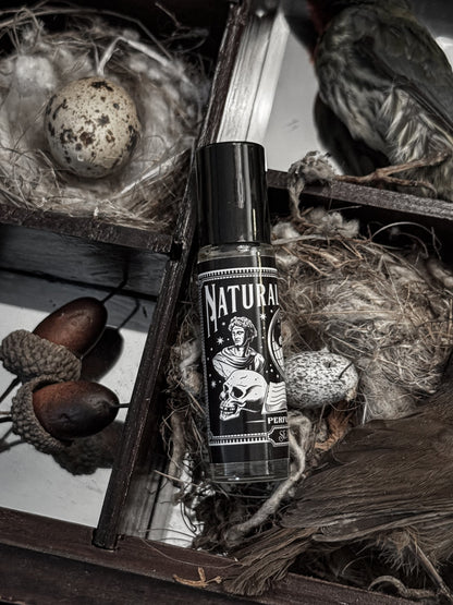 Natural History Perfume Oil Roller | Old Books & Black Tea