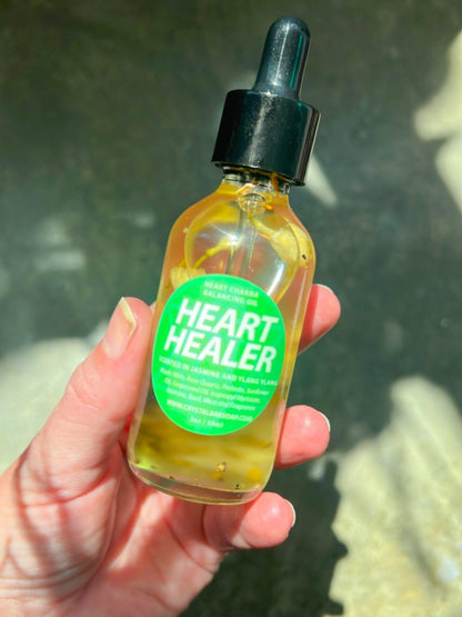 Heart Healer Energy Oil - Heart Chakra Balancing Oil
