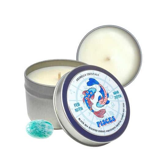 Pisces Zodiac Candle - 4oz