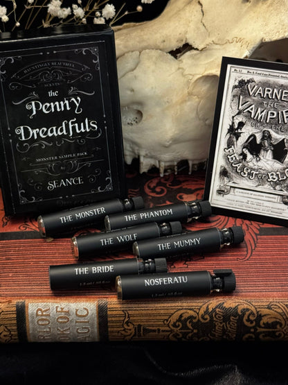 The Penny Dreadfuls Perfume Oil Sample Set | Monsters Collection