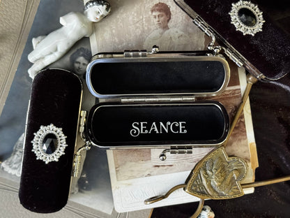 The Mourning Compact Perfume Oil Carry Case | Black Velvet
