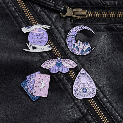 Lavender Witch Essentials Enamel Pin Set