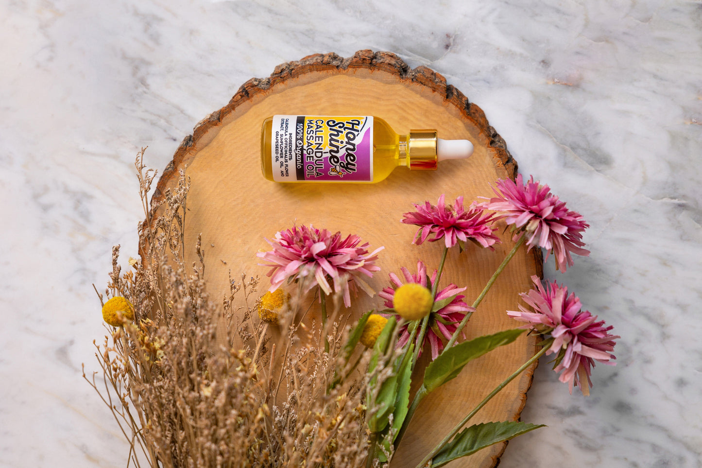 Calendula Oil | Avocado Infused Botanical Massage Oil