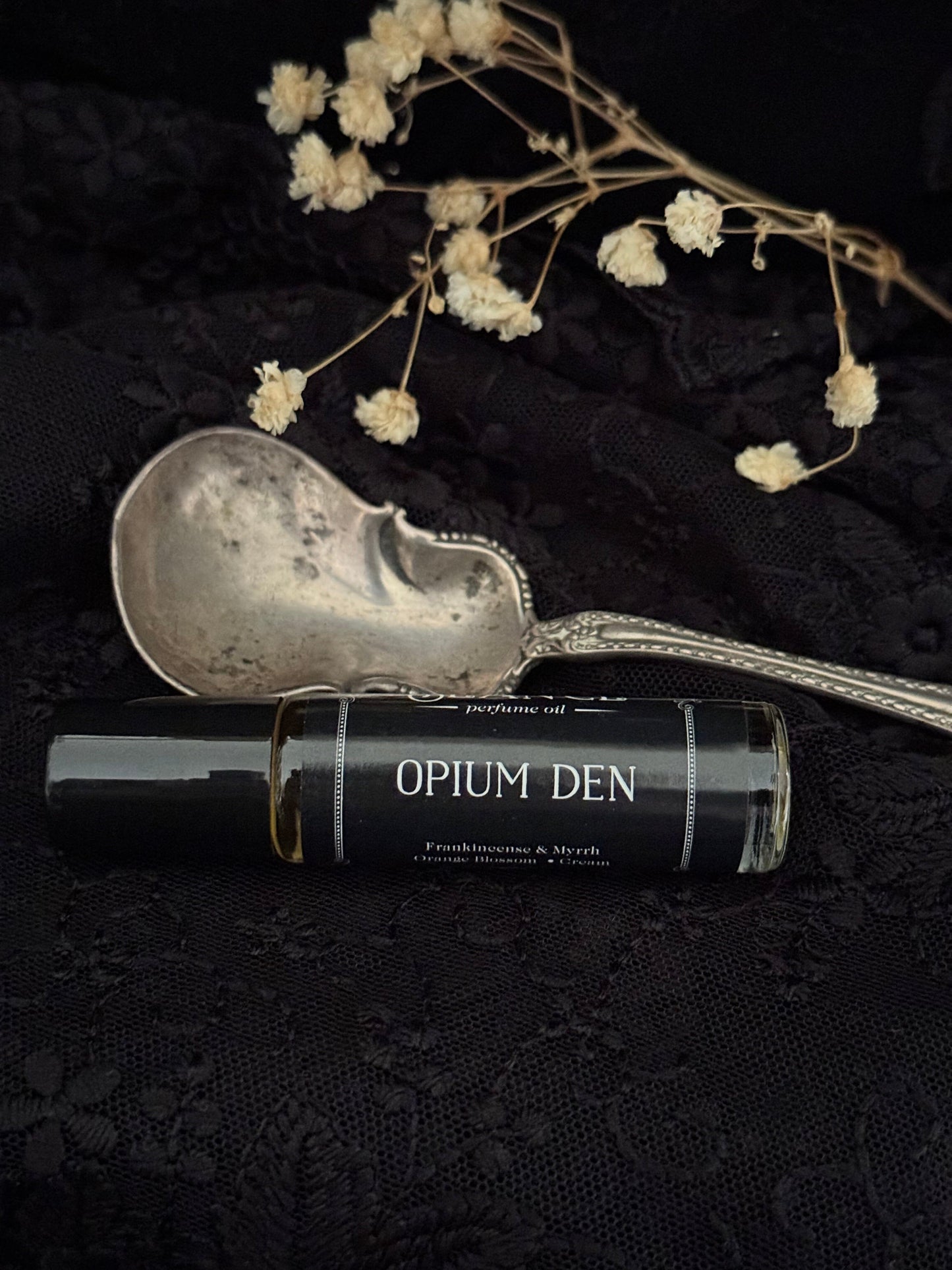 Opium Den Perfume Oil Roller | Frankincense & Orange Blossom
