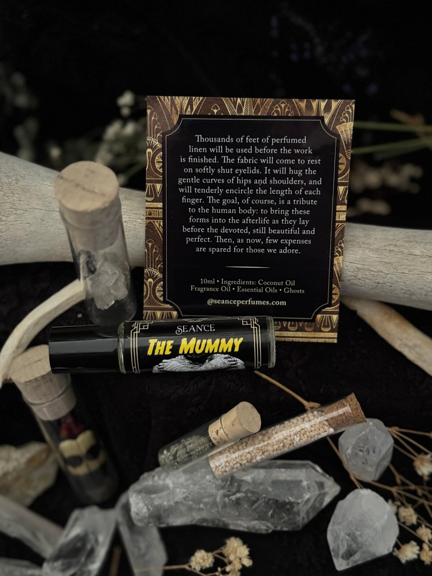 The Mummy Perfume Oil Roller | Vanilla & Herbs