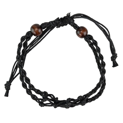 Macrame Crystal Holder Bracelet | Braided Stone Cage