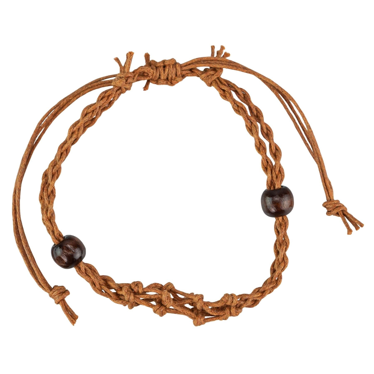 Macrame Crystal Holder Bracelet | Braided Stone Cage