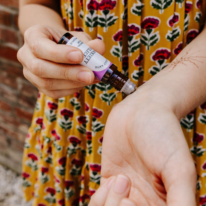 Anxiety Relief Essential Oil Roller | Calming Botanical Roll-On