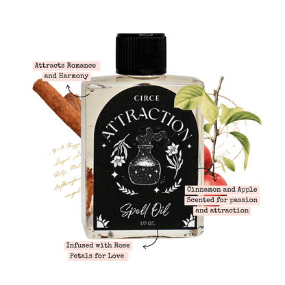Attraction Spell Oil — Love & Magnetic Energy
