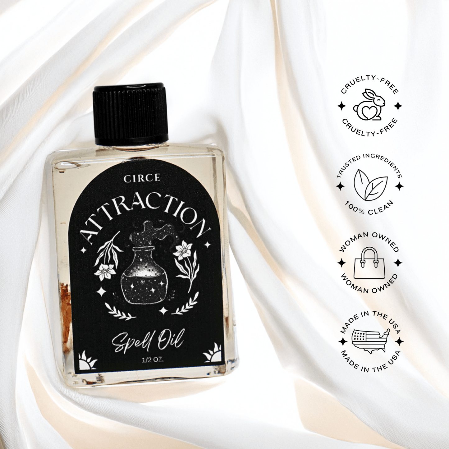 Attraction Spell Oil — Love & Magnetic Energy