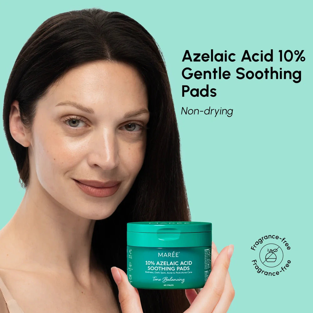 Azelaic Acid Soothing Pads - Tone Balancing Facial Pads