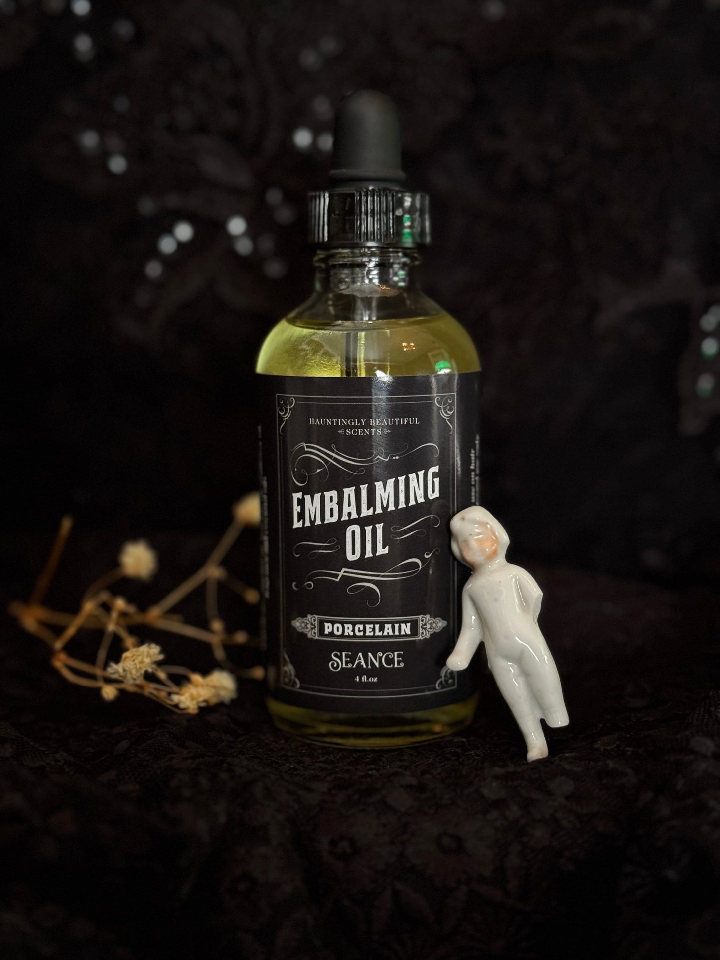 Porcelain Embalming Lotion Body Oil | Vanilla, Walnut & Floral