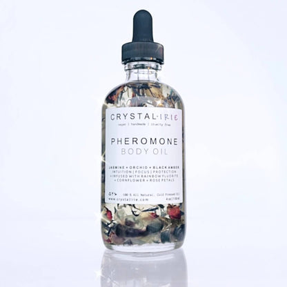 Pheromone Body Oil – Captivating Jasmine, Orchid & Black Amber