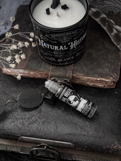 Natural History Perfume Oil Roller | Old Books & Black Tea