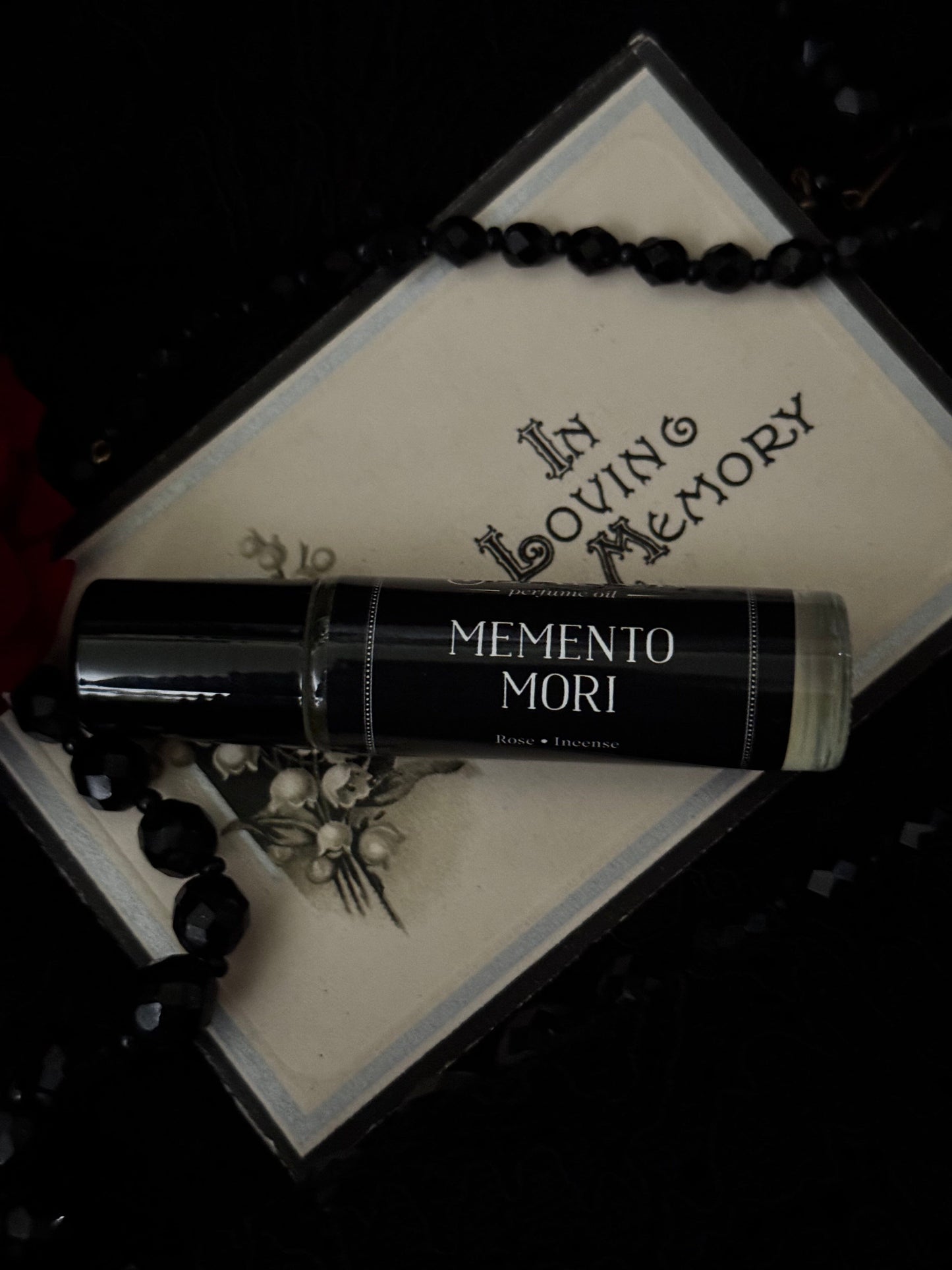 Memento Mori Perfume Oil Roller | Rose & Nag Champa