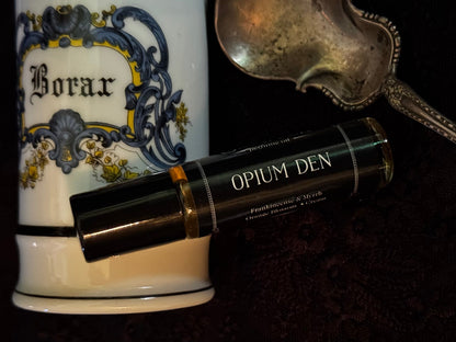 Opium Den Perfume Oil Roller | Frankincense & Orange Blossom