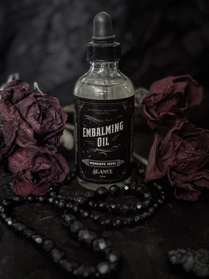 Memento Mori Embalming Lotion Body Oil | Rose & Nag Champa